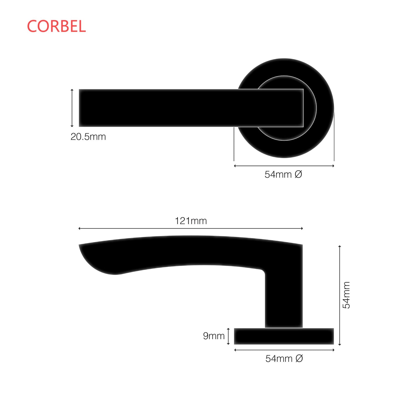 Interior Door Handles: Futura Series