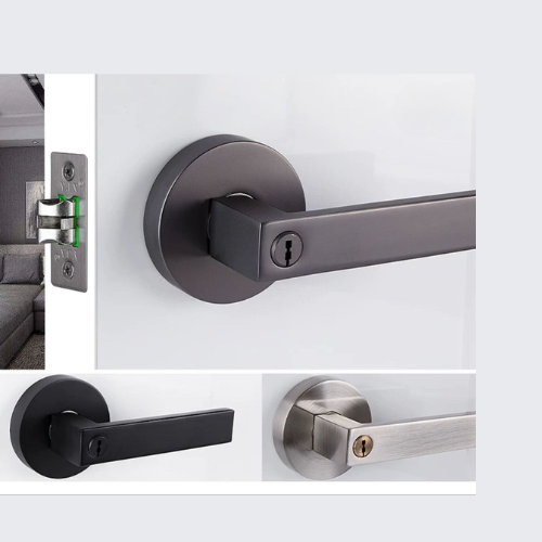 Door Handles (Round Profile): Dummy, Passage, Privacy and Key Entry
