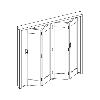 Interior Folding: Pivotfold 35 For Top Hung Interior Folding Partitions. Max 35kg Each Door